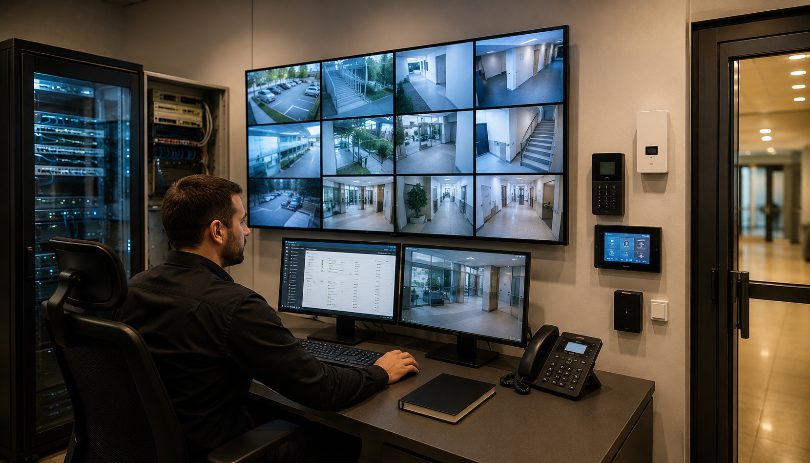 Soluții de video monitorizare și acces control